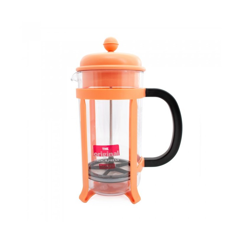 Cafetera Bodum Java 1903 manual prensa francesa 8 pocillos Coral