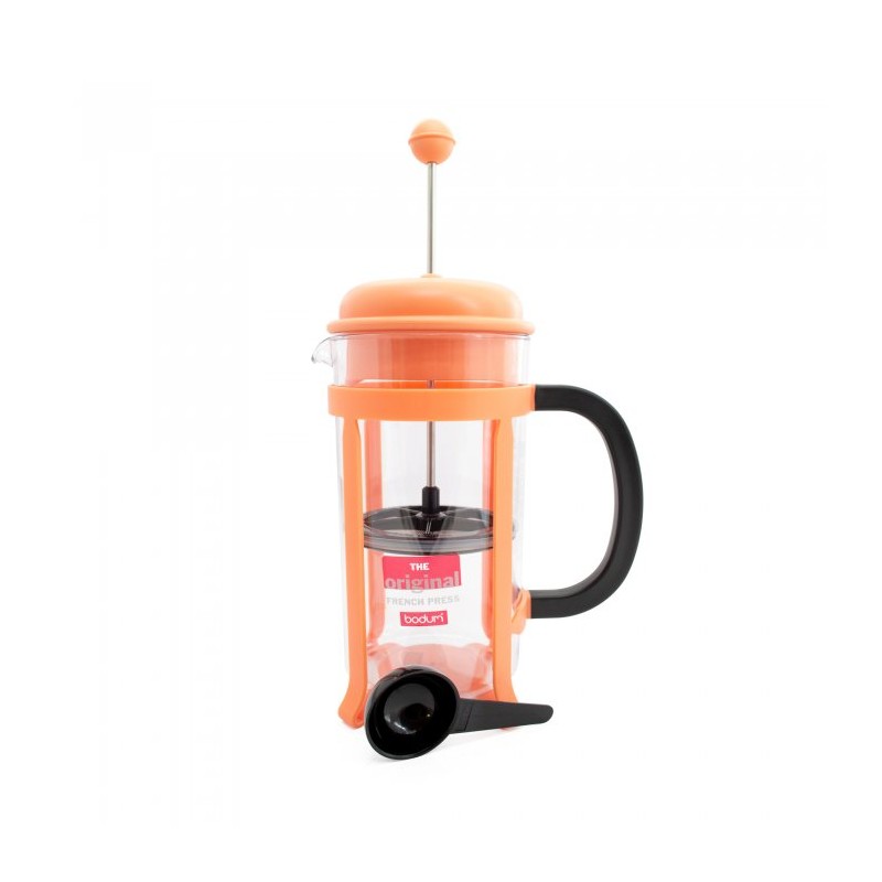Cafetera Bodum Java 1903 manual prensa francesa 8 pocillos Coral