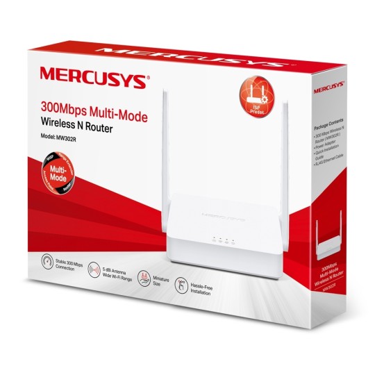 ROUTER MERCUSYS 2 ANTENAS 300MBPS