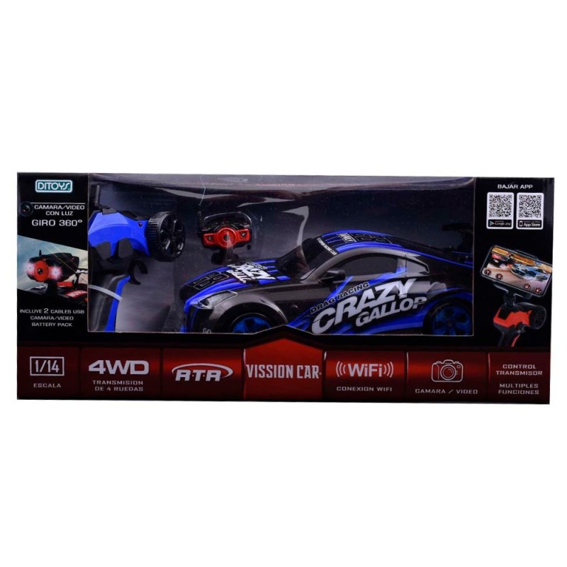 Auto a Control Remoto Vission Car Ditoys - Tienda Galicia