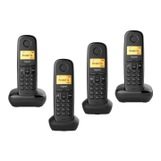 Gigaset A170 Telefono Cordless Con 6 Portatili - Rubrica, Sveglia, Display Illuminato - Foto 4