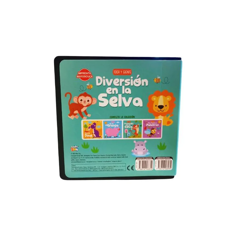 Didáctico Toca Y Siente Diversión En La Selva List-576 - Tienda Galicia
