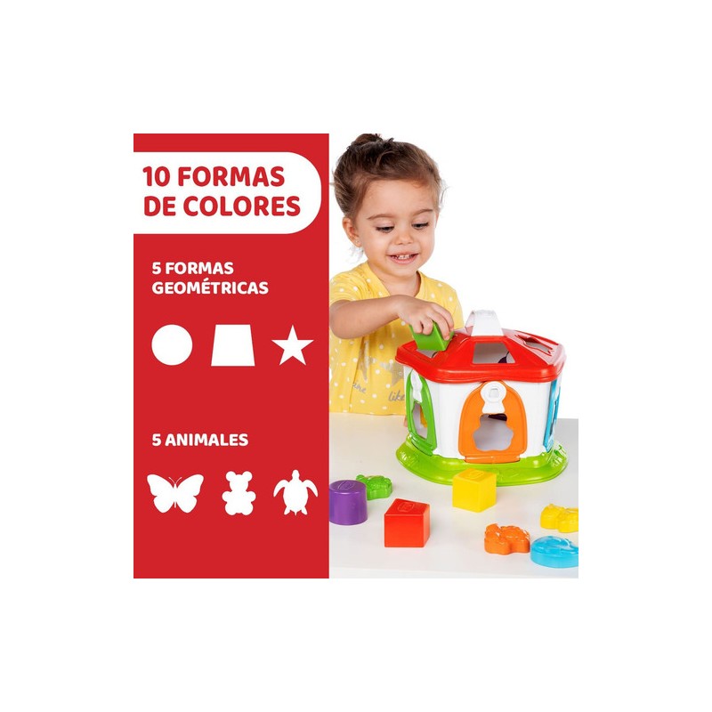 Chicco Tablet De Animales – Juguete Electrónico Parlante Con 9 Botones, Pilas Incluidas, Para Bebés De 12 A 36 Meses (Multicolor)