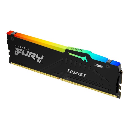 Pc Rams Pics Rgp Memoria RAM Kingston 16GB DDR5 5600Mhz Fury Beast RGB para PC - Tienda ...
